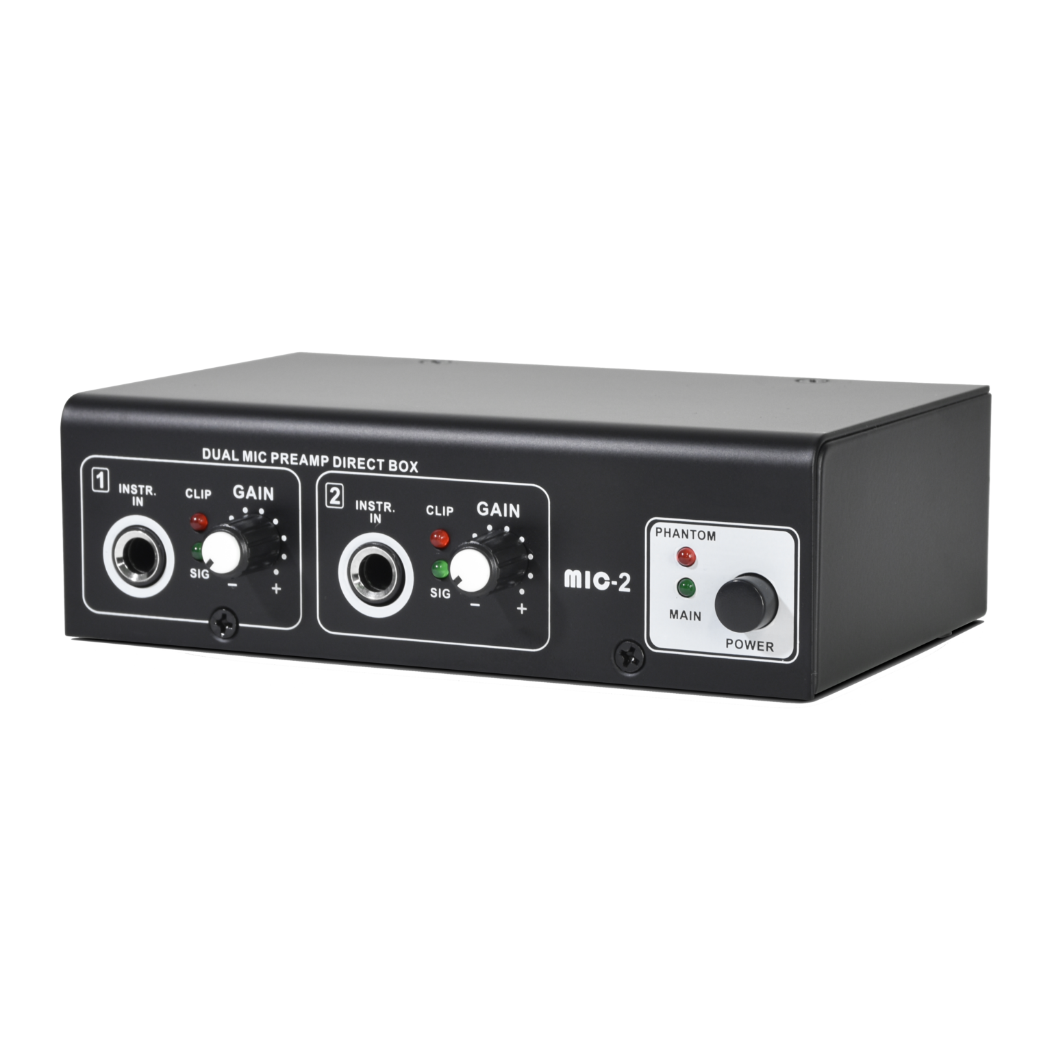 Preamplifier Mic2 2 Channel Phantom Power – XP Audio Pro